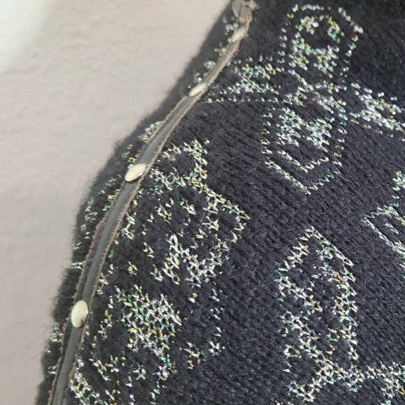 Vintage Knit Long Cardigan with Cut Out Back from Vasginie - Picture 11 of 12